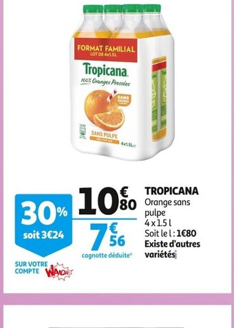 Auchan Supermarché Tropicana offre