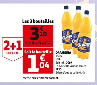 Auchan Supermarché Orangina offre