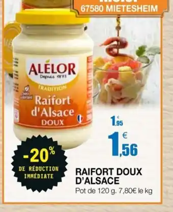 E.Leclerc Raifort Doux d'Alsace offre