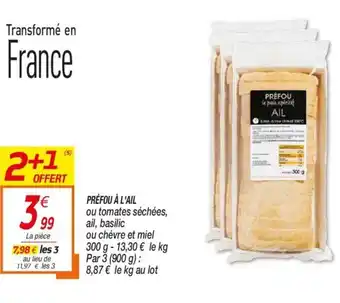 Netto Préfou à l'ail offre