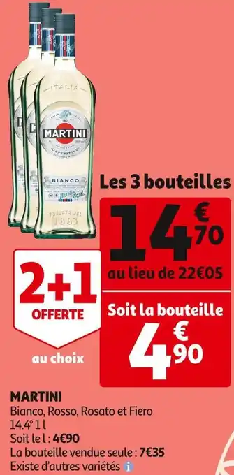 Auchan Supermarché Martini martini offre