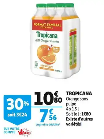 Auchan Supermarché Tropicana tropicana offre