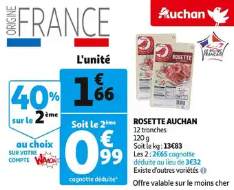 Auchan rosette