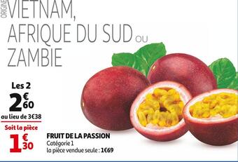 Auchan Fruit de la passion offre