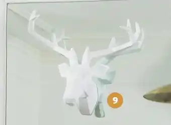 Auchan Actuel tête de cerf offre