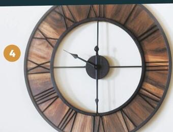 Auchan Actuel horloge offre