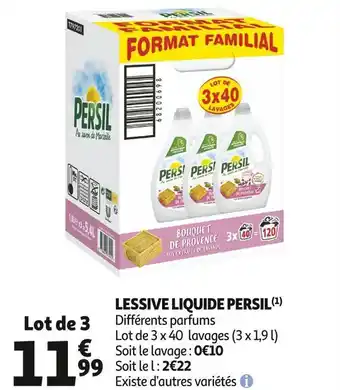 Persil lessive liquide