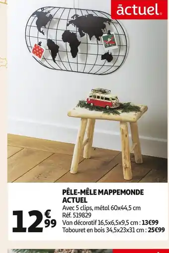Actuel pêle-mêle mappemonde