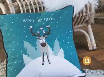 Auchan Actuel coussin renne offre