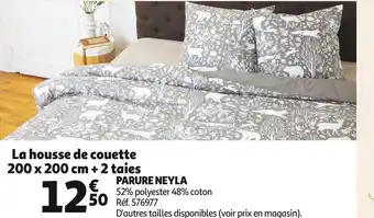 Auchan Parure neyla offre