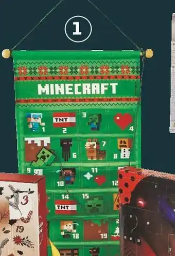 Minecraft calendrier de l'avent