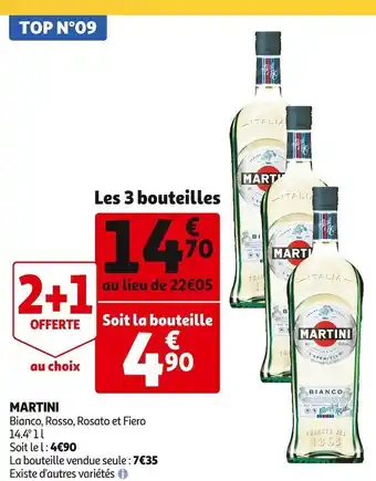 Auchan Martini martini offre