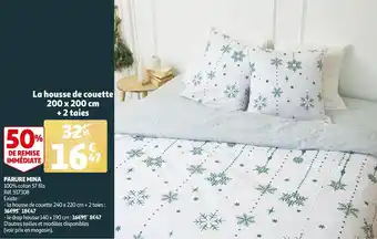 Auchan Parure mina offre