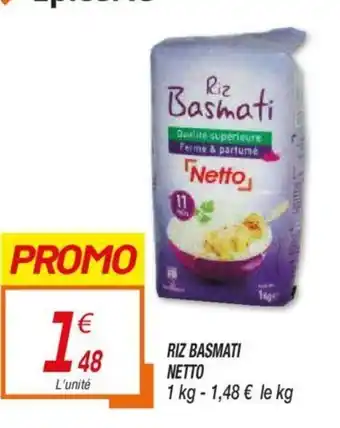 Netto Riz Basmati offre