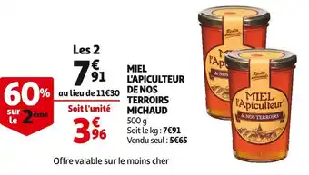 Michaud miel l'apiculteur de nos terroirs