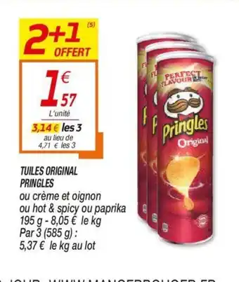 Netto Tuiles Original offre