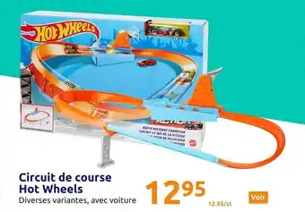 Action Circuit de course hot wheels offre
