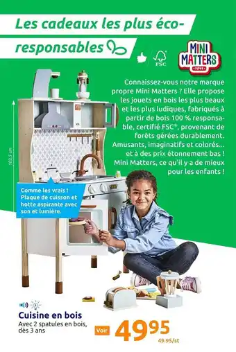 Action Cuisine en bois offre