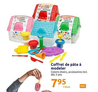 Action Coffret de pâte à modeler offre