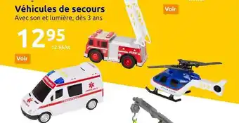 Action Véhicules de secours offre