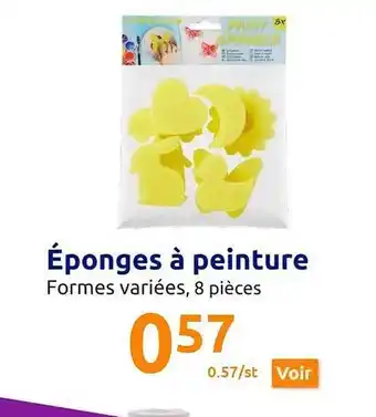Action Éponges à peinture offre