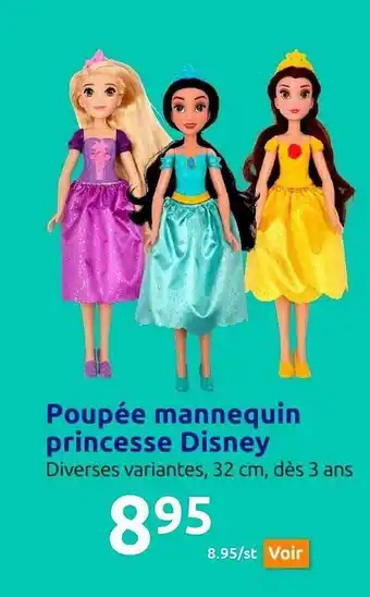 Action Poupée mannequin princesse disney offre
