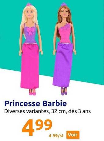 Action Princesse barbie offre