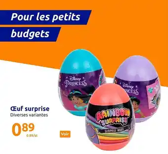 Action Œuf surprise offre