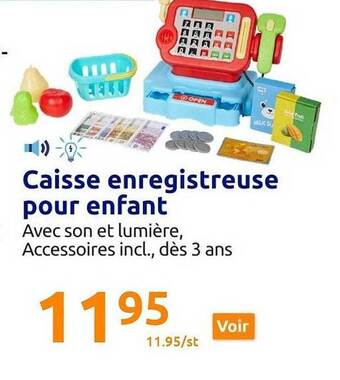 Caisse enregistreuse pour enfant