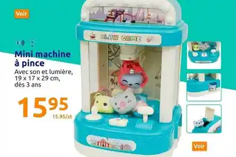 Mini machine à pince