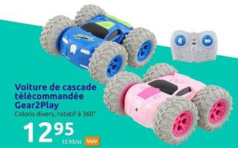 Action Voiture de cascade télécommandée gear2play offre