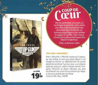 Auchan Top gun : maverick offre