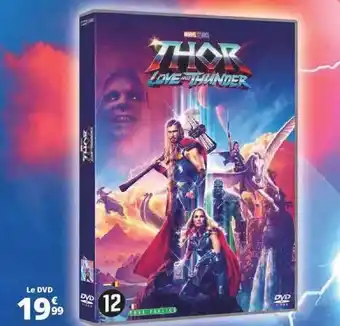Le dvd thor love and thunder marvel studios