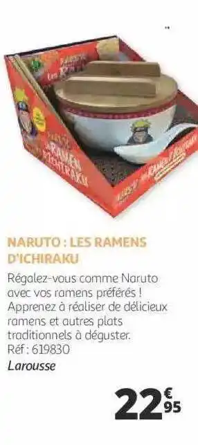 Auchan Naruto : les ramens d'ichiraku offre