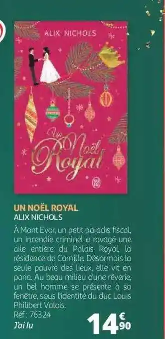 Auchan Un noël royal - alix nichols offre