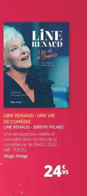 Line renaud : une vie de comédie - line renaud - jeremy picard