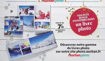 Auchan Le mini livre photo offre