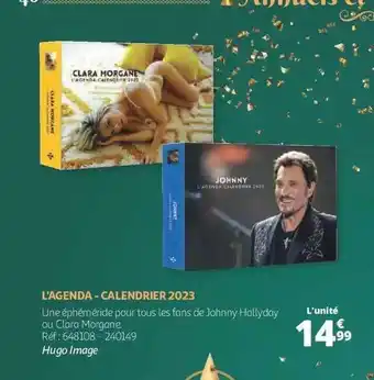 Auchan L'agenda - calendrier 2023 offre