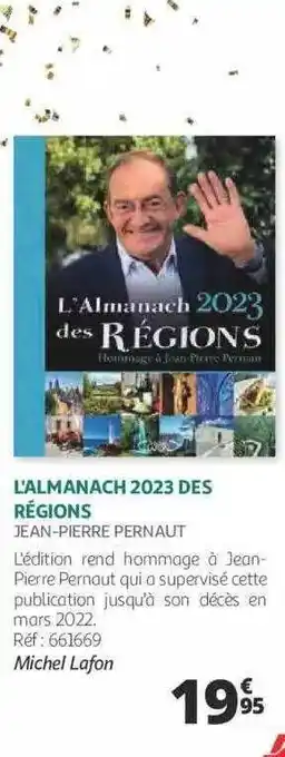 L'almanachh 2023 des régions - jean-pierre pernaut