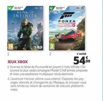 Auchan Jeux xbox offre