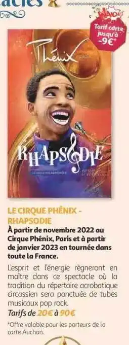 Le cirque phénix - rhapsodie