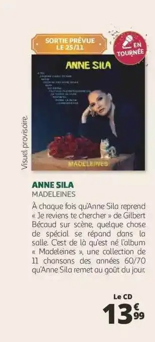 Auchan Anne sila - madeleines offre