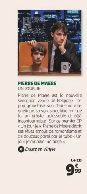Auchan Pierre de maere - un jour, je offre
