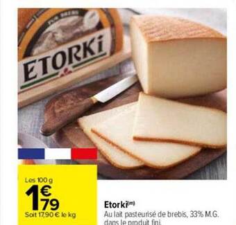 Carrefour Etorki offre
