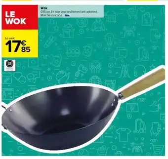 Carrefour Wok offre
