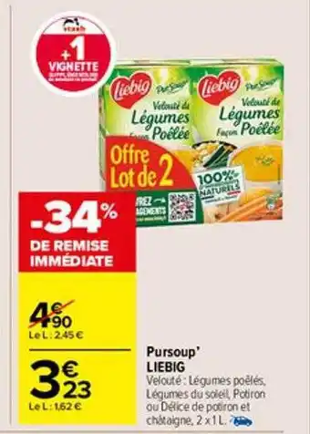 Carrefour Market Pursoup' liebig offre