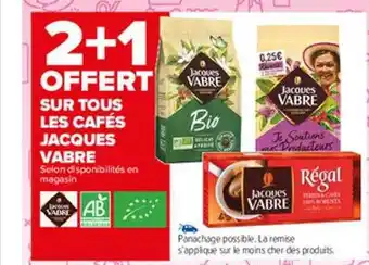 Carrefour Market Les cafés jacques vabre offre