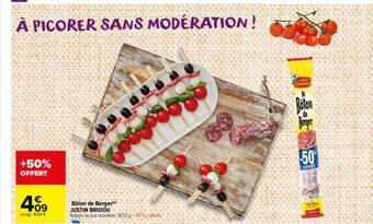 Carrefour Market Bâton de berger justin bridou offre