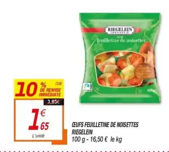 Netto Œufs Feuilletine de Noisettes offre