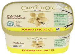 Super U CREME GLACEE DE MADAGASCAR offre